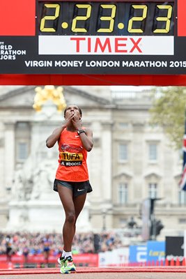 Tigist Tufa London Marathon 2015