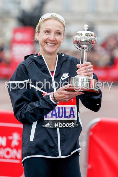 Paula Radcliffe London Marathon 2015
