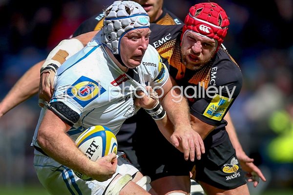 Thomas Waldrom Exeter Chiefs v Wasps 2015