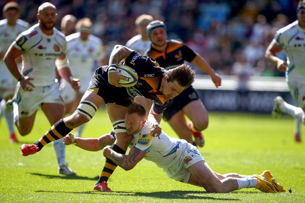 Guy Thompson Wasps v Exeter Chiefs 2015