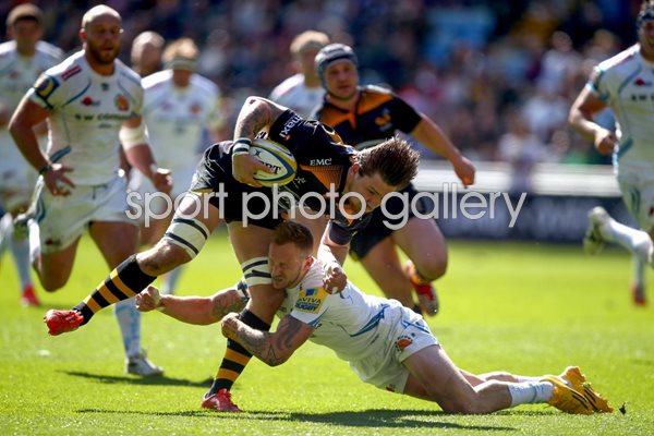 Guy Thompson Wasps v Exeter Chiefs 2015