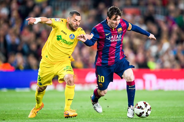 Lionel Messi FC Barcelona v Getafe 2015