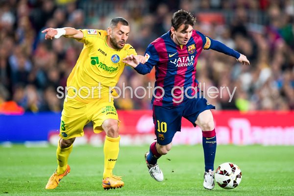 Lionel Messi FC Barcelona v Getafe 2015