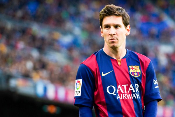 Lionel Messi FC Barcelona v Getafe 2015
