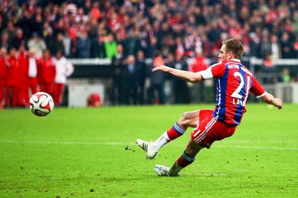 Philipp Lahm Bayern Muenchen v Borussia Dortmund 2015