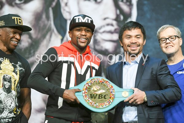 Floyd Mayweather Jr. v Manny Pacquiao News Conference 2015
