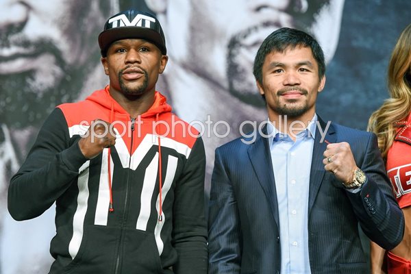 Floyd Mayweather Jr. v Manny Pacquiao News Conference 2015