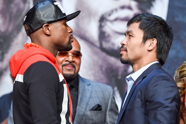 Floyd Mayweather Jr. v Manny Pacquiao News Conference 2015