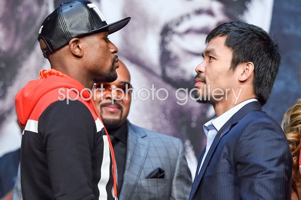 Floyd Mayweather Jr. v Manny Pacquiao News Conference 2015