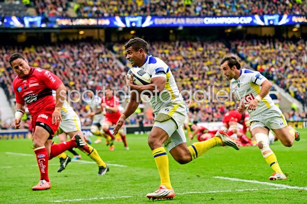 Wesley Fofana Clermont Auvergne v RC Toulon 2015