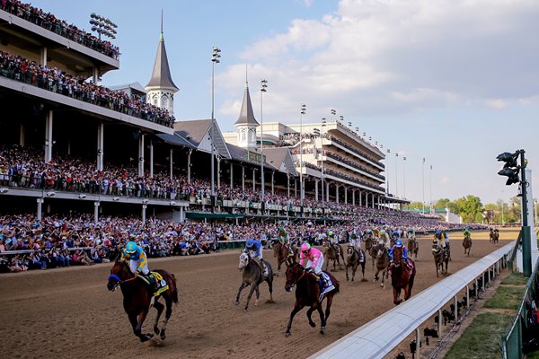 American Pharoah wins 2015 Kentucky Derby Churchill Downs