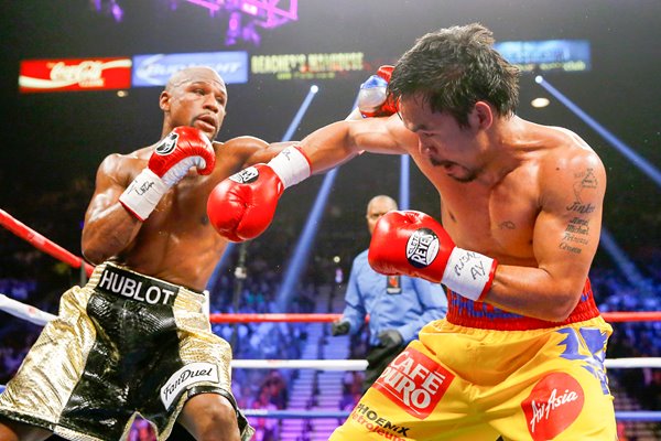 Floyd Mayweather vs Pacquiao Hublot  Floyd mayweather, Boxing quotes,  Boxing images