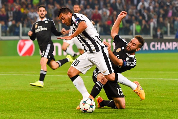Carlos Tevez Juventus v Real Madrid 2015