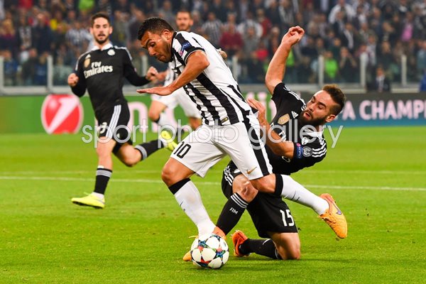 Carlos Tevez Juventus v Real Madrid 2015