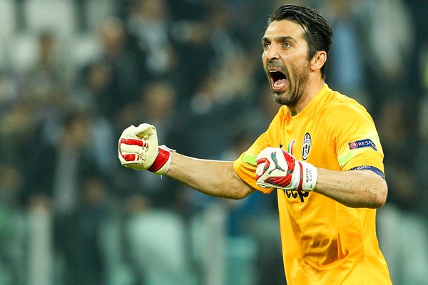 Gianluigi Buffon Juventus v Real Madrid 2015