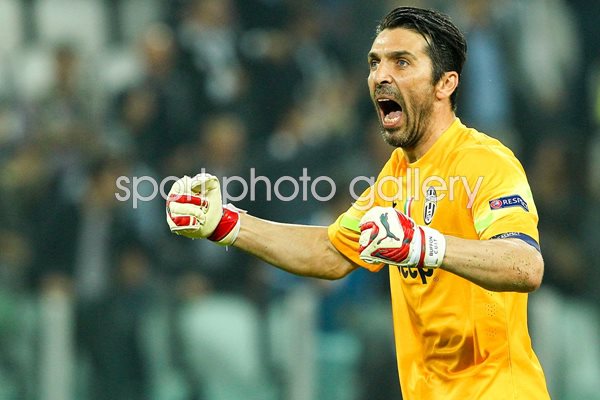 Gianluigi Buffon Juventus v Real Madrid 2015