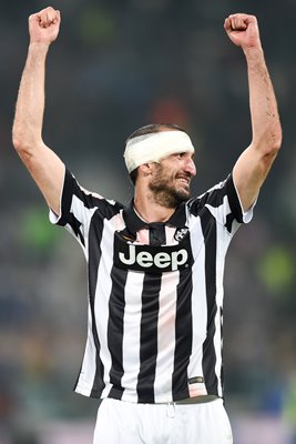 2015 Giorgio Chiellini Juventus v Real Madrid 