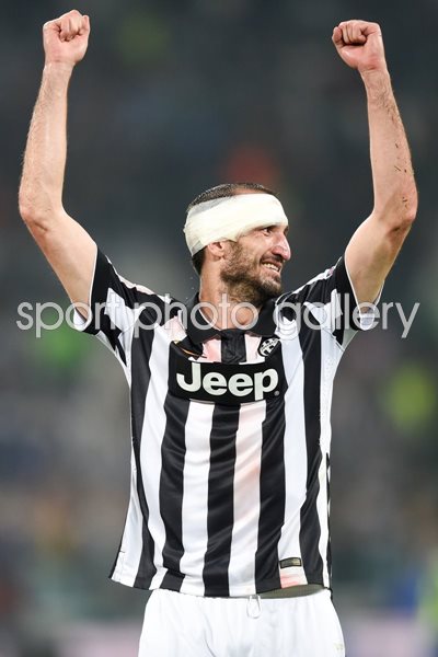 2015 Giorgio Chiellini Juventus v Real Madrid 