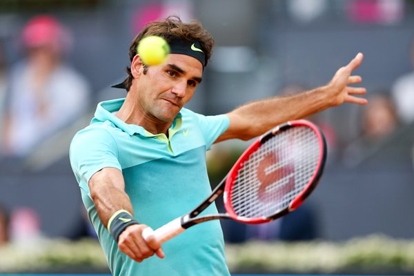 Roger Federer Madrid Open 2015