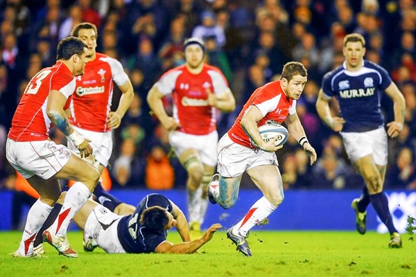 Shane Williams v Scotland 6 Nations 2011