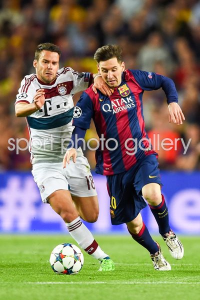 Lionel Messi Barcelona v Bayern Muenchen 2015