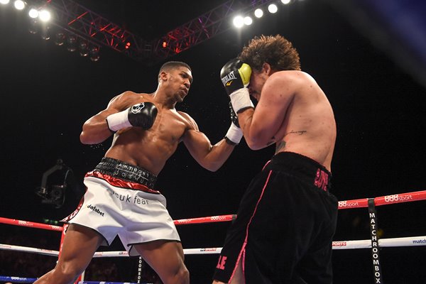 Anthony Joshua v Raphael Zumbano 2015