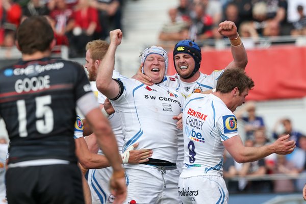 Thomas Waldrom Exeter Chiefs v Saracens 2015