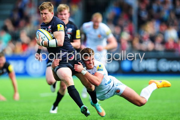 David Strettle Saracens v Exeter Chiefs 2015