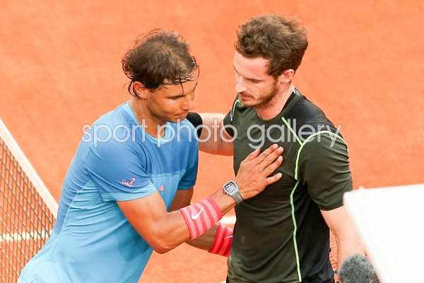 Andy Murray & Rafael Nadal Madrid Open 2015