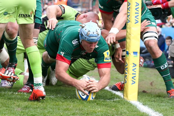 Jordan Crane Leicester Tigers v Northampton 2015