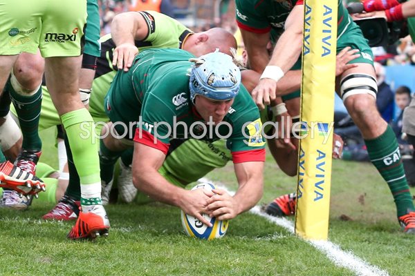 Jordan Crane Leicester Tigers v Northampton 2015