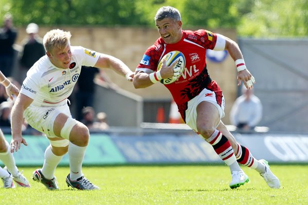 Tom May London Welsh v Saracens 2015