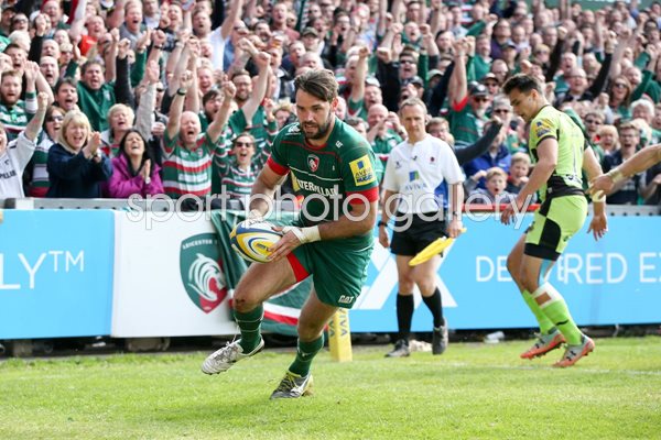 Niall Morris Leicester v Northampton 2015