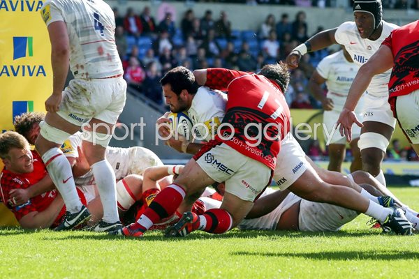 Billy Vunipola Saracens v London Welsh 2015