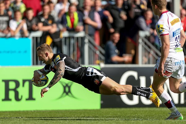 Max Bodilly Exeter Chiefs v Sale Sharks 2015