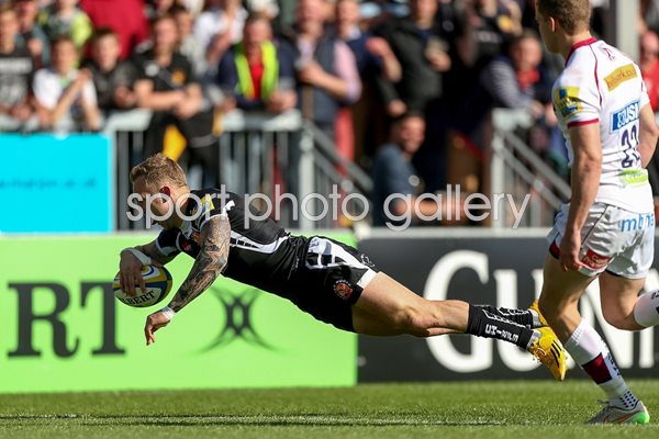 Max Bodilly Exeter Chiefs v Sale Sharks 2015