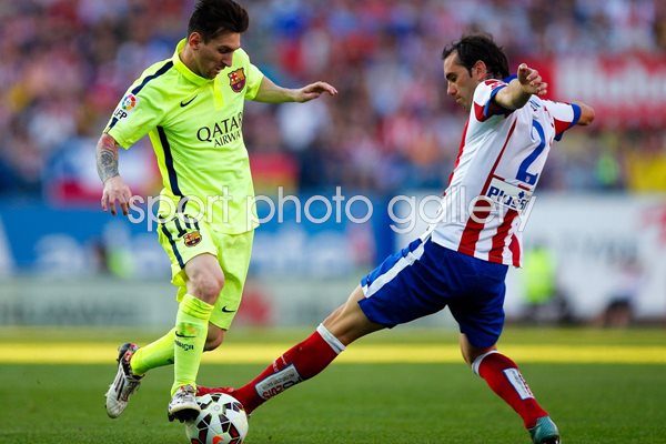 Lionel Messi Barcelona v Atletico Madrid 2015