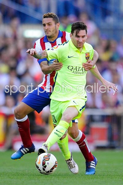 Lionel Messi Barcelona v Atletico Madrid 2015