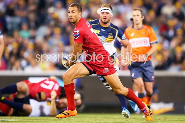 Quade Cooper Reds v Brumbies 2014