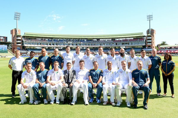 South Africa test squad v Australia Port Elizabeth 2014