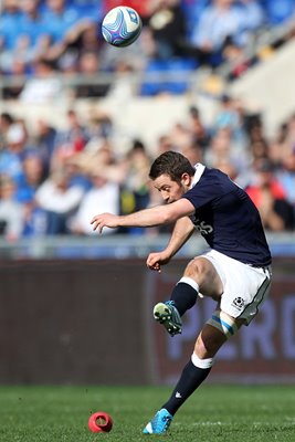 Greig Laidlaw Scotlandl v Italy Rome 2014