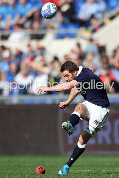 Greig Laidlaw Scotlandl v Italy Rome 2014
