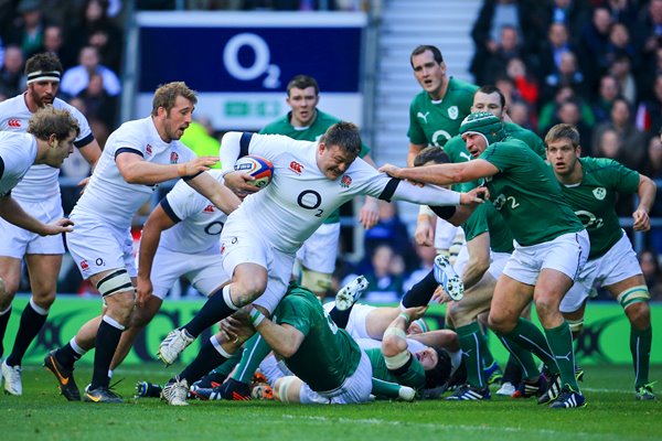 Dave Wilson England v Ireland Twickenham 6 Nations 2014