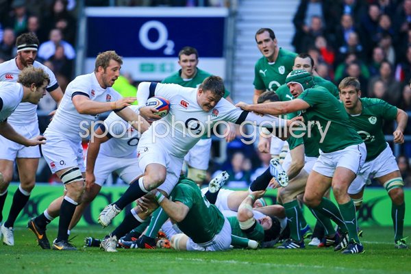 Dave Wilson England v Ireland Twickenham 6 Nations 2014