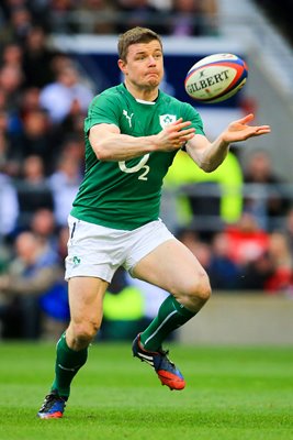 Brian O'Driscoll Ireland v England Twickenham 2014