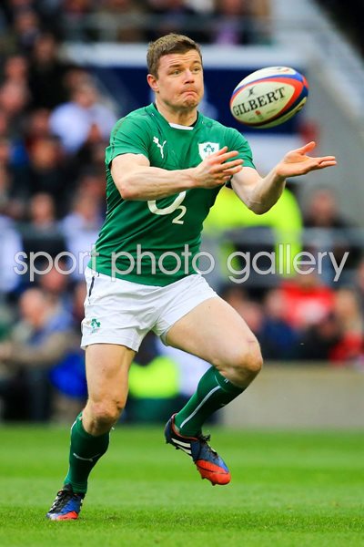 Brian O'Driscoll Ireland v England Twickenham 2014
