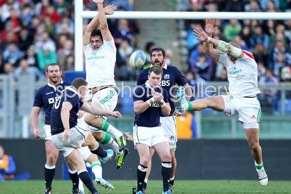 Duncan Weir Scotland Winning Drop Goal v Italy Rome 2014
