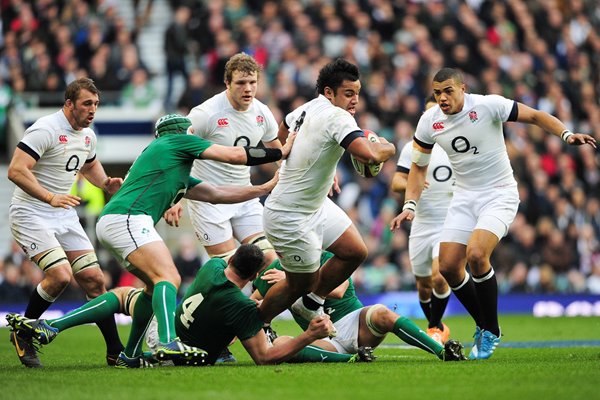 Billy Vunipola England v Ireland Twickenham 6 Nations 2014