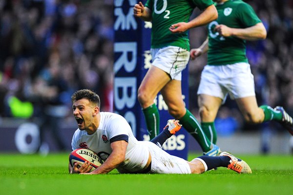 Danny Care scores England v Ireland Twickenham 2014