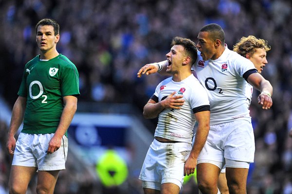 Danny Care scores England v Ireland Twickenham 2014